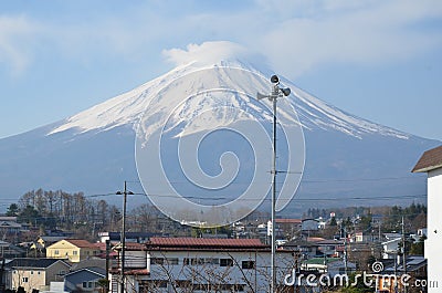 Mount Fuji Japan Stock Photo